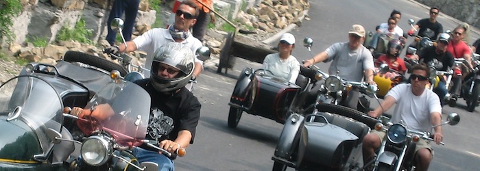 sidecar trips in China