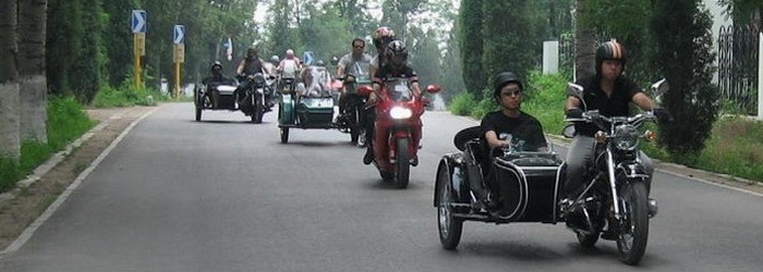 sidecar trips in China